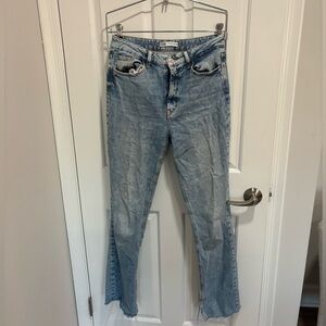 Split Hem Jeans